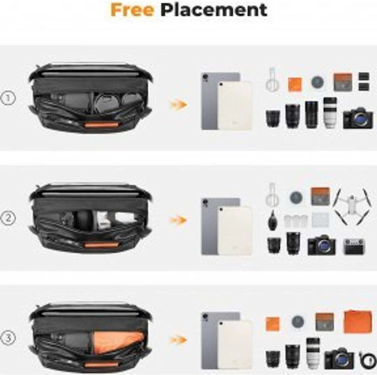K&F Concept Wandrd Sling Kamerataschen & -hüllen Schwarz