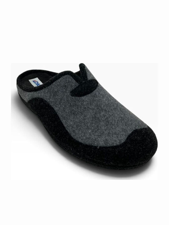 Herren Hausschuhe Grau
