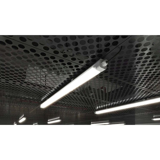 Gtv LED Γραμμικό Φωτιστικό Οροφής 50W Φυσικό Λευκό IP66 150εκ.