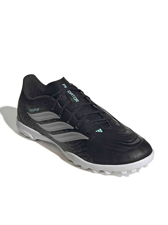 adidas Predator Club TF Football Shoes with Molded Cleats Black