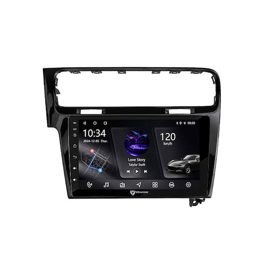 VenCore Auto-Audiosysteme Für Volkswagen Golf 2013-2018 Bluetooth USB WiFi GPS Apple-Carplay Android-Auto Mit 10" Touchscreen