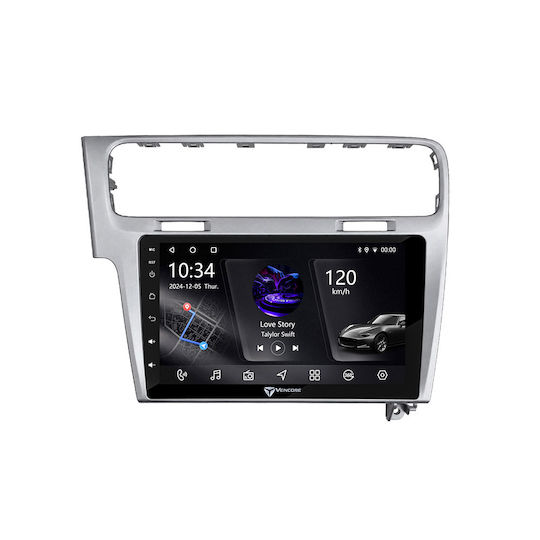 VenCore Auto-Audiosystem Für Volkswagen Golf 2013-2018 Bluetooth USB WiFi GPS Apple-Carplay Android-Auto Mit 10 Zoll Touchscreen