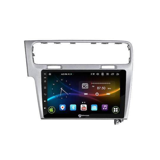 VenCore Auto-Audiosystem Für Volkswagen Golf 2013-2018 Bluetooth USB AUX WiFi GPS Apple-Carplay Android-Auto Mit 10 Zoll Touchscreen