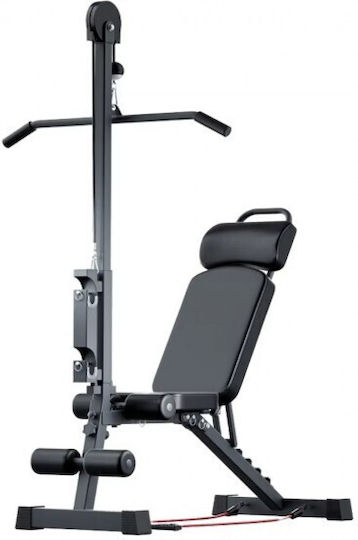 Ehome Multifunctional Workout Bench Pull-Up Bar & Pulley 12 1 Adjustable Workout Bench for Abdominal / Biceps