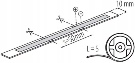 Kanlux LED Strip Natural White Light 5m
