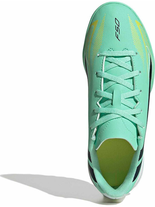 F50 Hyperfast Club TF Kids Soccer Cleats & Shoes Turf Green