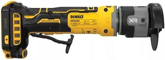 DEWALT DCG430E2T Winkelschleifer Mini 76mm Batteriebetrieb Brushless 2x1.7Ah