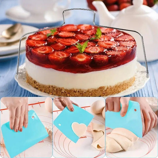 Set de Instrumente de Patiserie din Oțel Inoxidabil 22.86cm 216 Bucăți