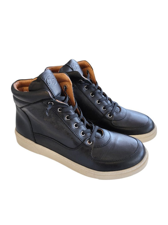 Leather Women's Ankle Boots Green