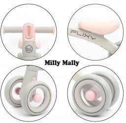 Milly Mally Παιδικό Ποδήλατο Ισορροπίας Ροζ