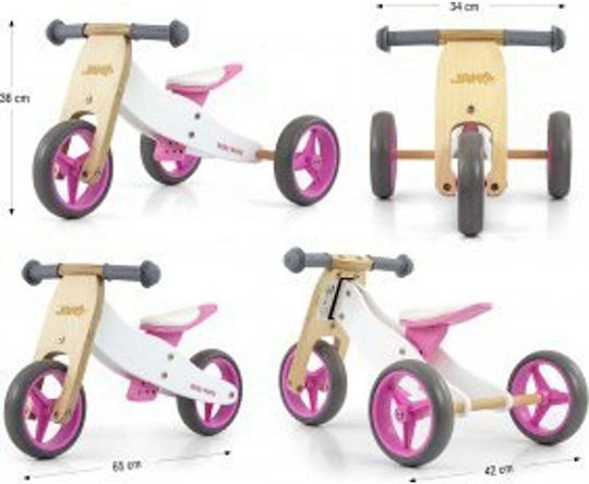 Milly Mally Kinder Balancefahrrad Jake Rosa