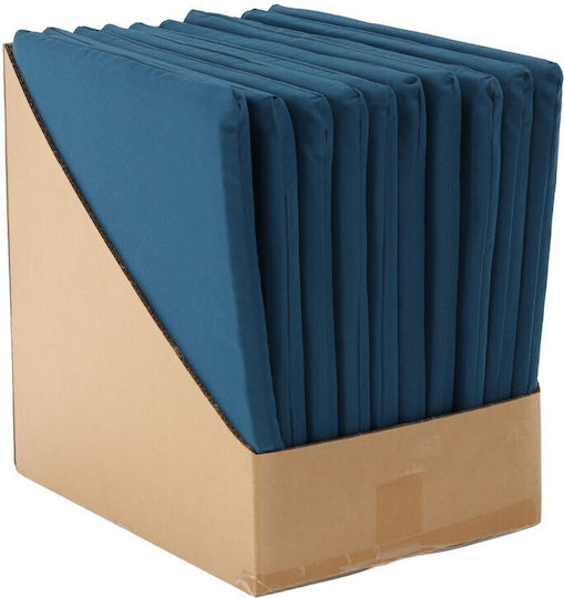 Perna Scaunului De Grădină Waterproof Albastră 40x40cm