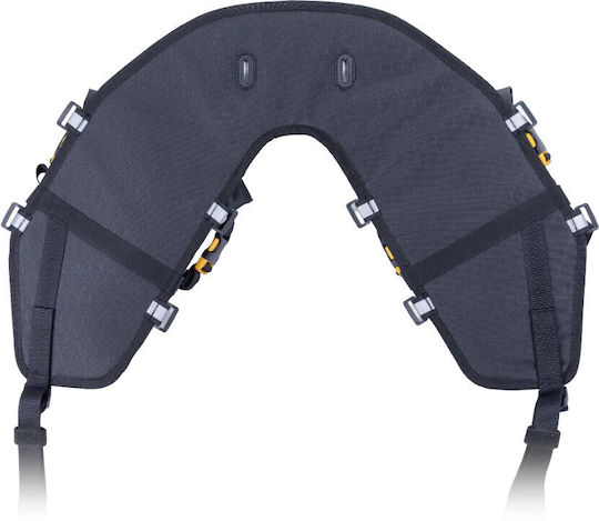 Giant Loop Подредба Чанти за седло за мотоциклет 12 л в Черен Цвят