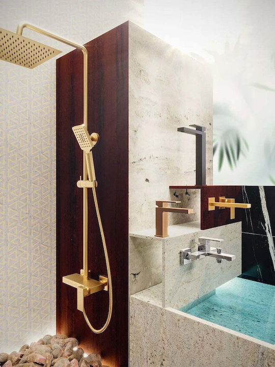 Valvex Ars Mixing Tall Copper Sink Faucet
