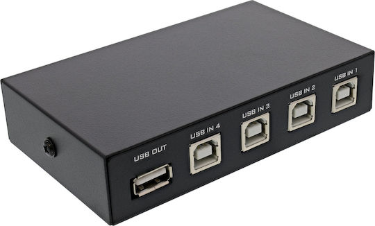 InLine KVM & Data Switch with USB 2.0
