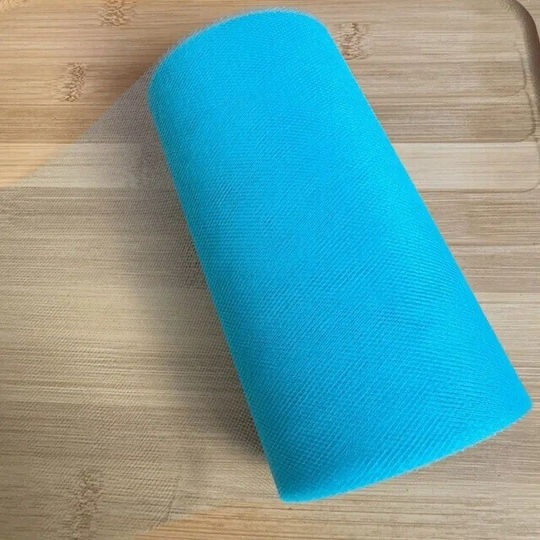 Decorative Tulle Flippy 15 Cm Width 22 Cm Length Polyester Blue