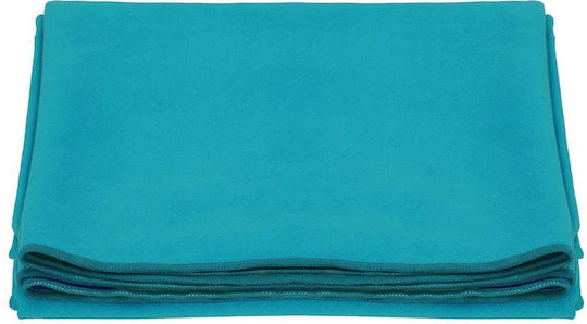 Prosop Din Microfibră Pentru Corp 200gr/m² Cu Husă Albastru 180x100cm