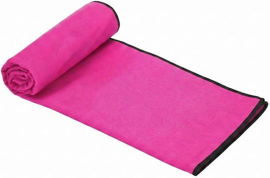 Prosop Din Microfibră Pentru Corp 200gr/m² Cu Husă Roz 180x100cm