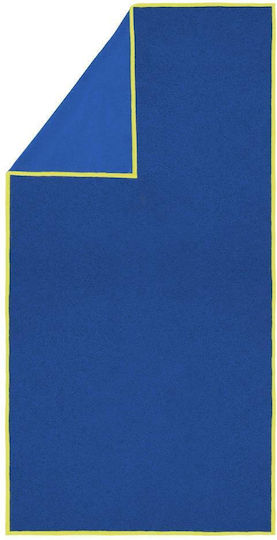 Prosop Din Microfibră Pentru Corp 200gr/m² Cu Husă Albastru 180x100cm