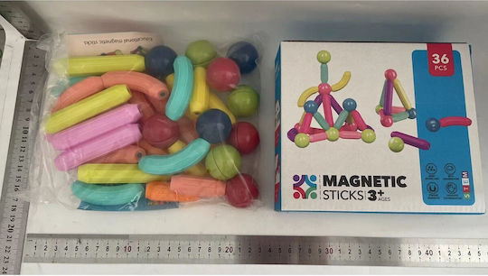 Jucărie Magnetică de Construcție pentru Copii de 3+ Ani