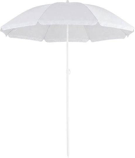 Umbrelă Pliabilă Plajă Diametru 1.6m Cu Protecție UV Gri