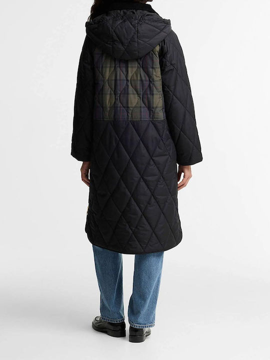 Barbour Дълго дамско яке за зима Multi