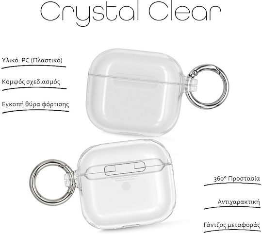 Θήκη Sonique Crystal Clear Airpods 3 Διάφανο