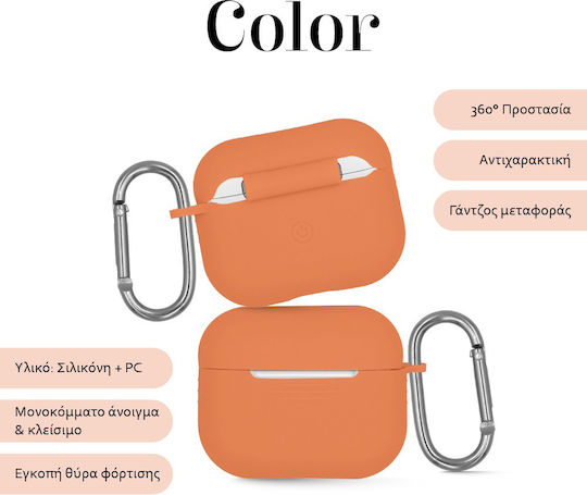Silicone Case Sonique Silicone Airpods 3 Coral