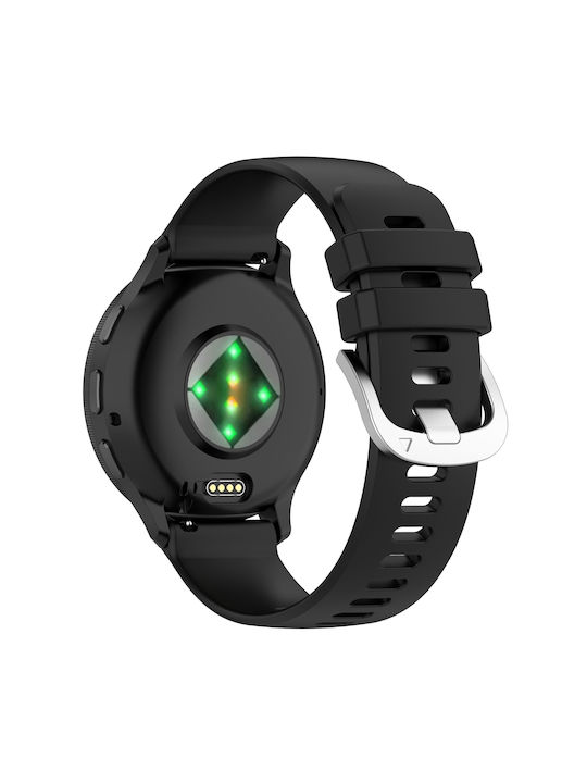 Garmin Venu 3s Venu 4 41mm 18mm Silikon Tragbare Bänder Schwarz