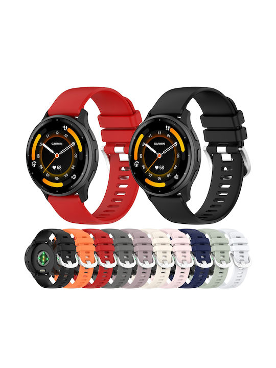 Garmin Venu 3s Venu 4 41mm 18mm Silikon Tragbare Bänder Schwarz