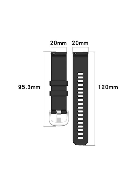 Garmin Vivoactive 5 Silikon Tragbare Bänder 20mm Weiß