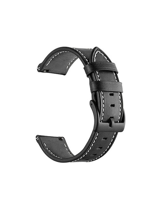 Garmin Vorreiter 255 265 Vivoactive 4 Venu 2 22mm Leder Schwarz