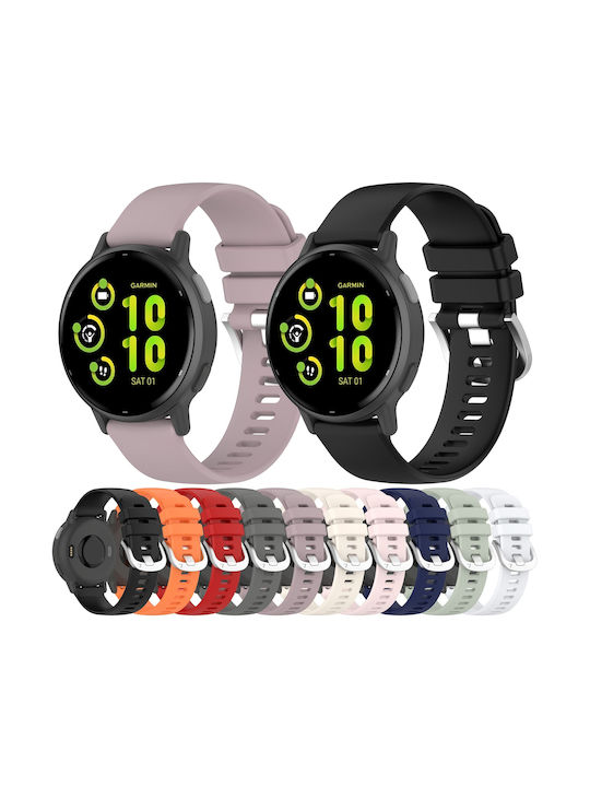 Garmin Vivoactive 5 Silikon Tragbare Bänder 20mm Dunkelblau