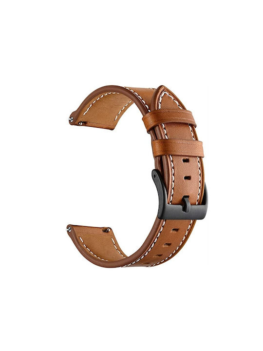 Garmin Vorreiter 255 265 Vivoactive 4 Venu 2 22mm Leder Braun