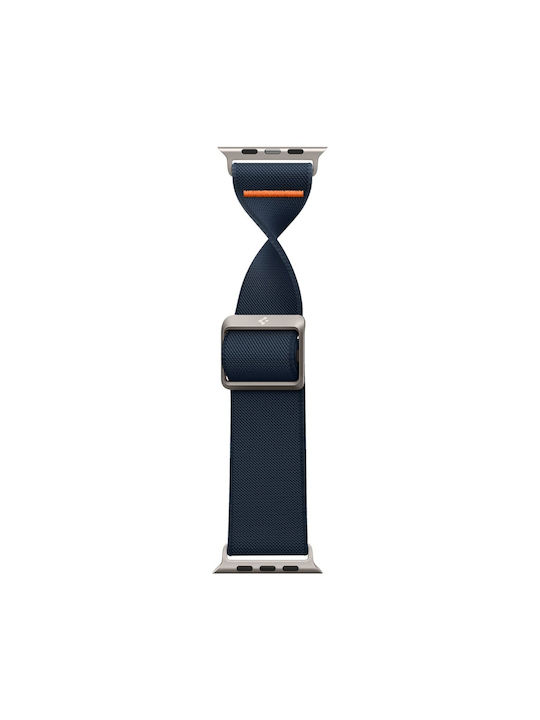 Spigen Каишка Apple Watch 8 9 10 11 Se 1 2 3 Ultra 1 2 3 – 44 45 46 49mm Fit Lite Ultra Син