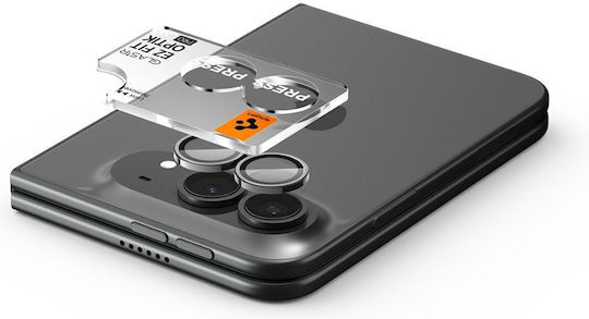Spigen SGP Camera Lens Protection Glass TR Optik Pro EZ Fit Apple iPhone Duo 2026 Fold 5G 2026 AGL12012 2 Tem White