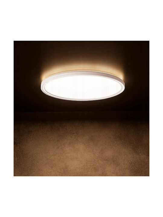 Kanlux Outdoor Ceiling Light with Built-In Led in White Colour