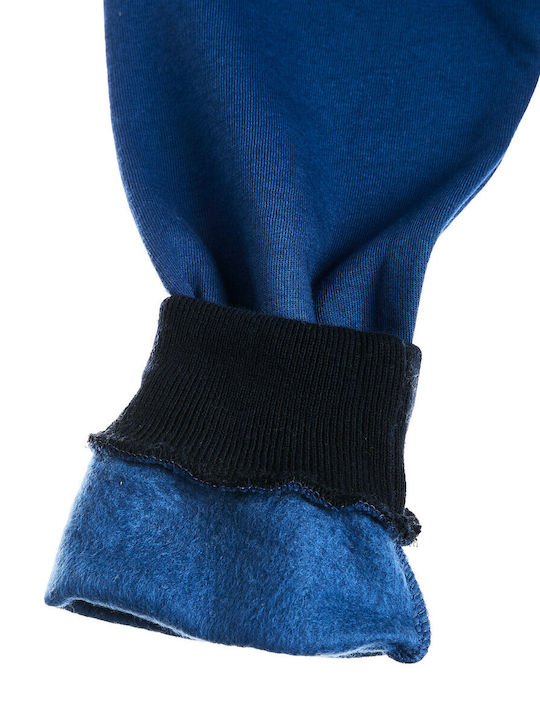 Kids Sweatpants Set With Top Blue
