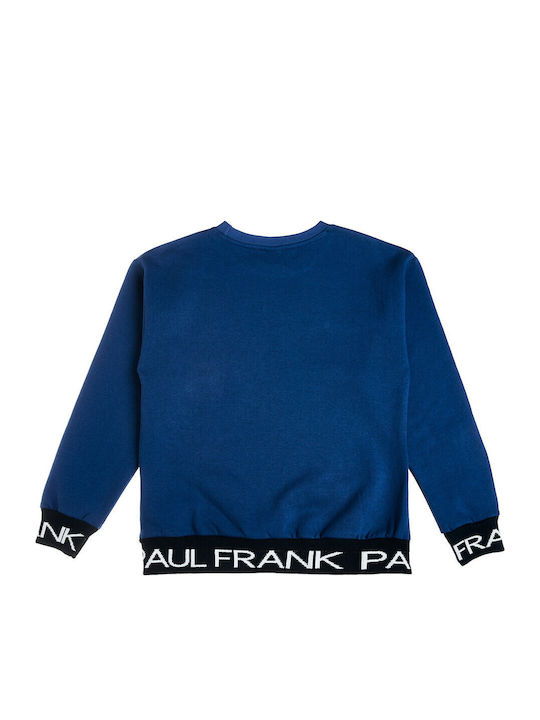 Kids Sweatpants Set With Top Blue