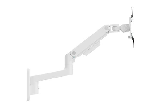 Equip Wandmontierte Computer Monitor Ständer bis 49" mit Verlängerungsarm Weiß (650140)