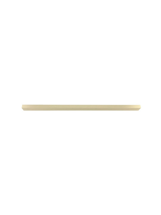 Gtv Gtv Möbelgriff aus Metall in Gold Farbe 18.5mm Lochabstände 160mm UA-PILLAR-160-22
