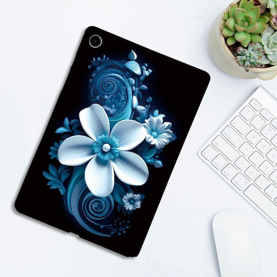 Silikon Hülle Schwarz Orchid Samsung Galaxy Tab A9+/Tab A11+