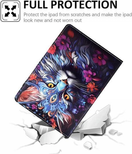 Buchhülle Bunte Katze Xiaomi Redmi Pad 2 11
