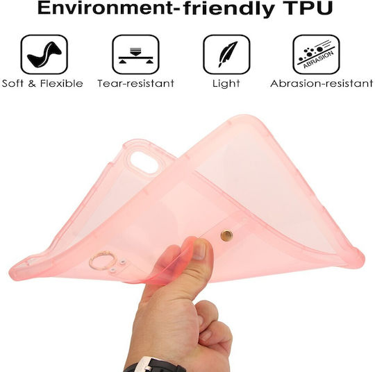 Silikon Armband Handgelenk Hülle Halbdurchsichtig Rosa Apple iPad 10,9" (2022) / iPad 11" (2025)