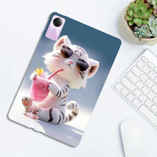 Silikon Hülle Cartoon Tiger Für Xiaomi Redmi Pad 2 11
