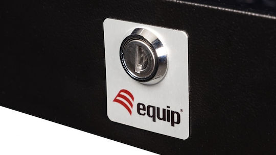 Equip Wall Mounted Rack Cabinet 19U 50x47.5x47.5cm Black ESF-05-B
