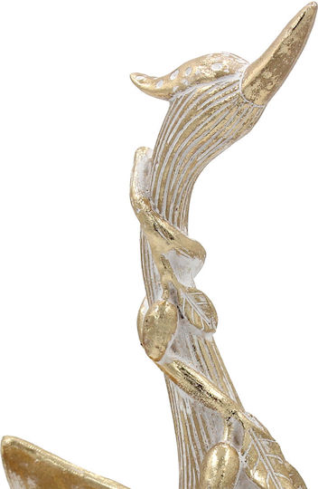 Keskor Dekorative Schwan Polyresin 22x15x32cm