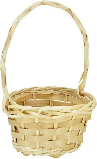 Osterkorb Ei Korbweide 15x23cm