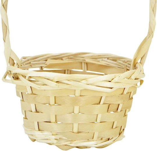 Osterkorb Ei Korbweide 15x23cm