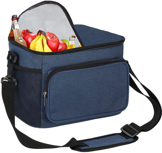 Geantă Izolată de Umar 11 Litri Albastră M27 x L19 x H20.5cm